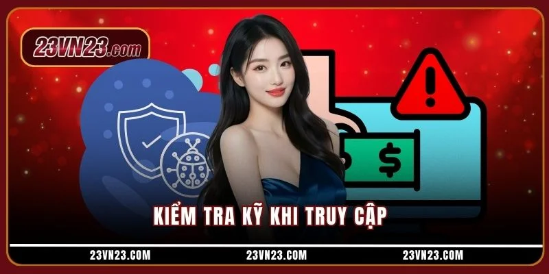 Kiểm tra kỹ khi truy cập